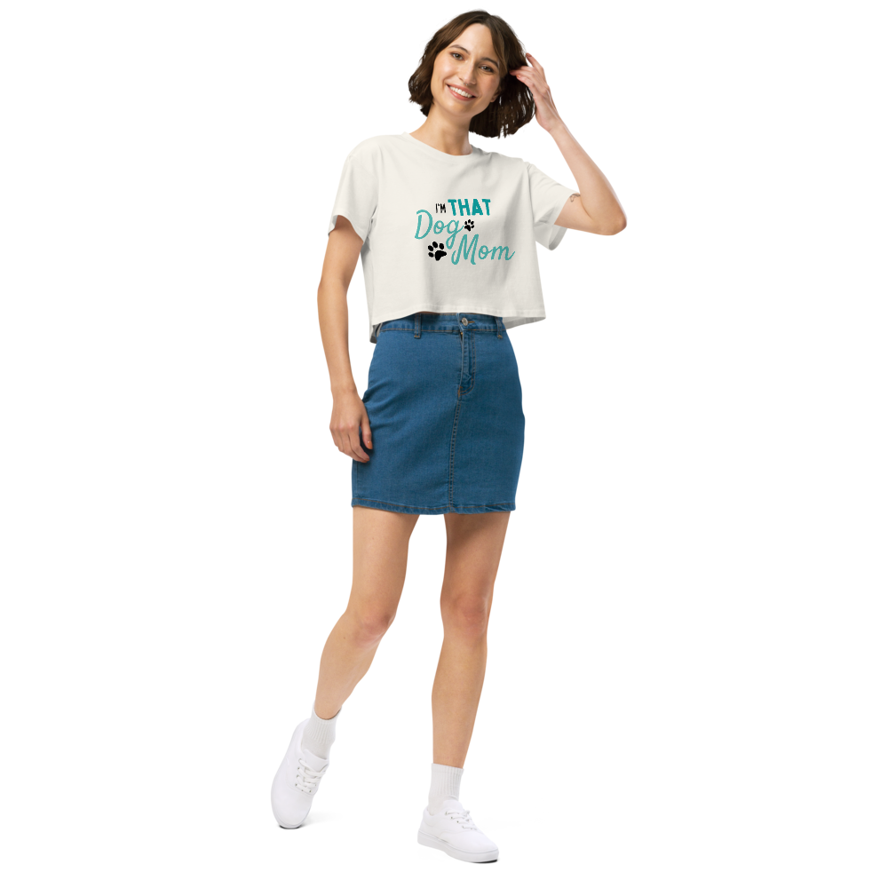 Women’s crop top - Woof Creek Dog Wellness