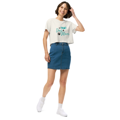 Women’s crop top - Woof Creek Dog Wellness