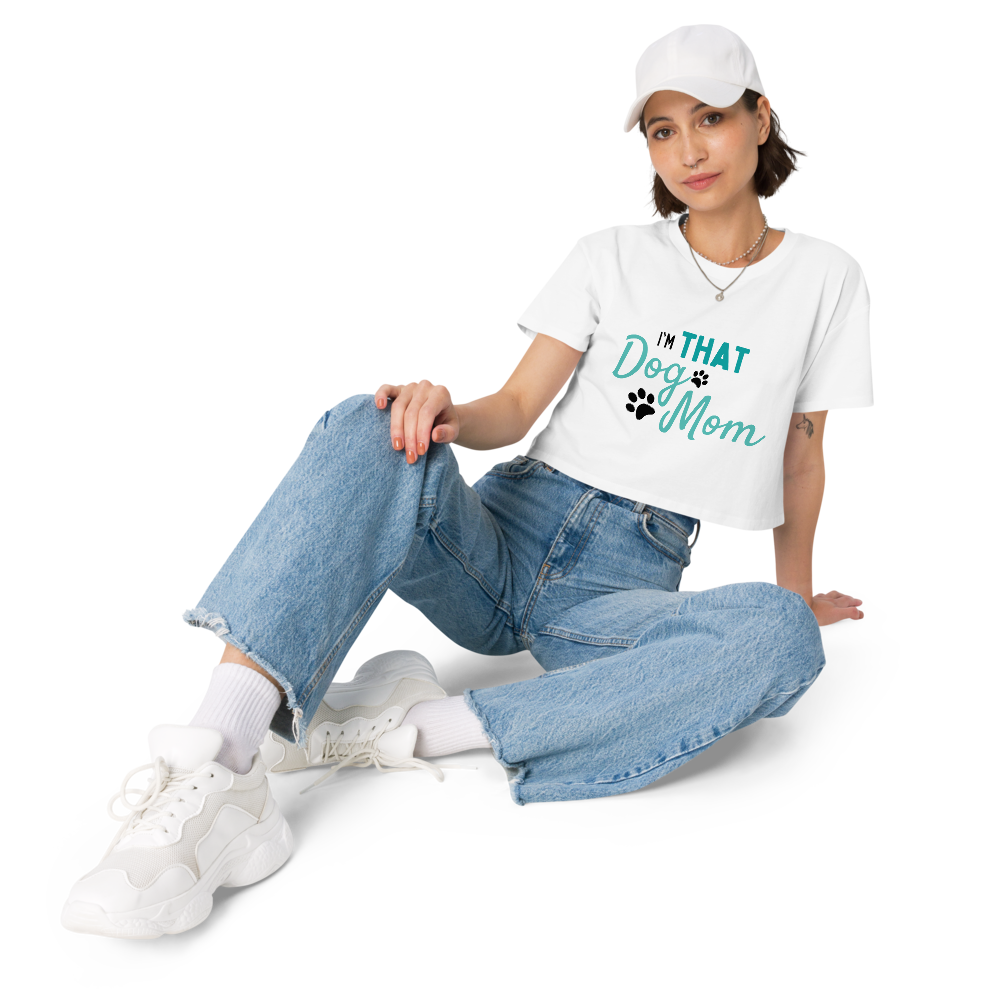 Women’s crop top - Woof Creek Dog Wellness
