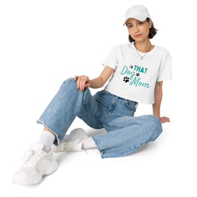 Women’s crop top - Woof Creek Dog Wellness