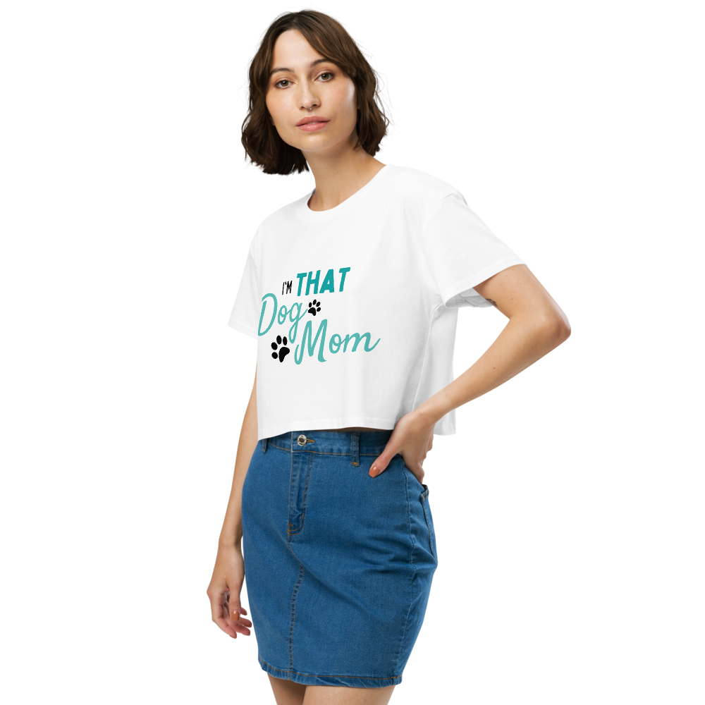 Women’s crop top - Woof Creek Dog Wellness
