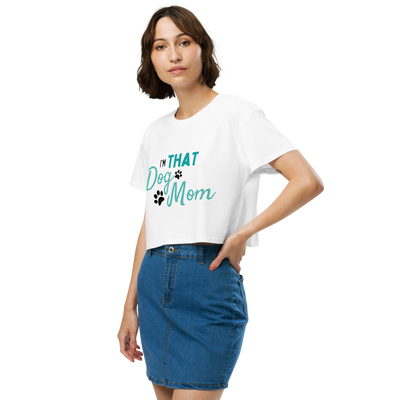 Women’s crop top - Woof Creek Dog Wellness
