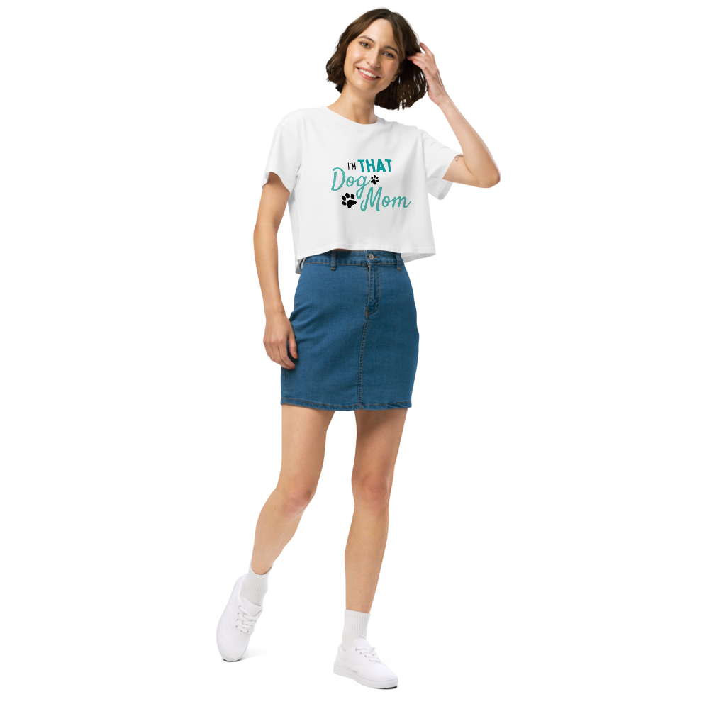 Women’s crop top - Woof Creek Dog Wellness