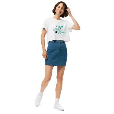 Women’s crop top - Woof Creek Dog Wellness