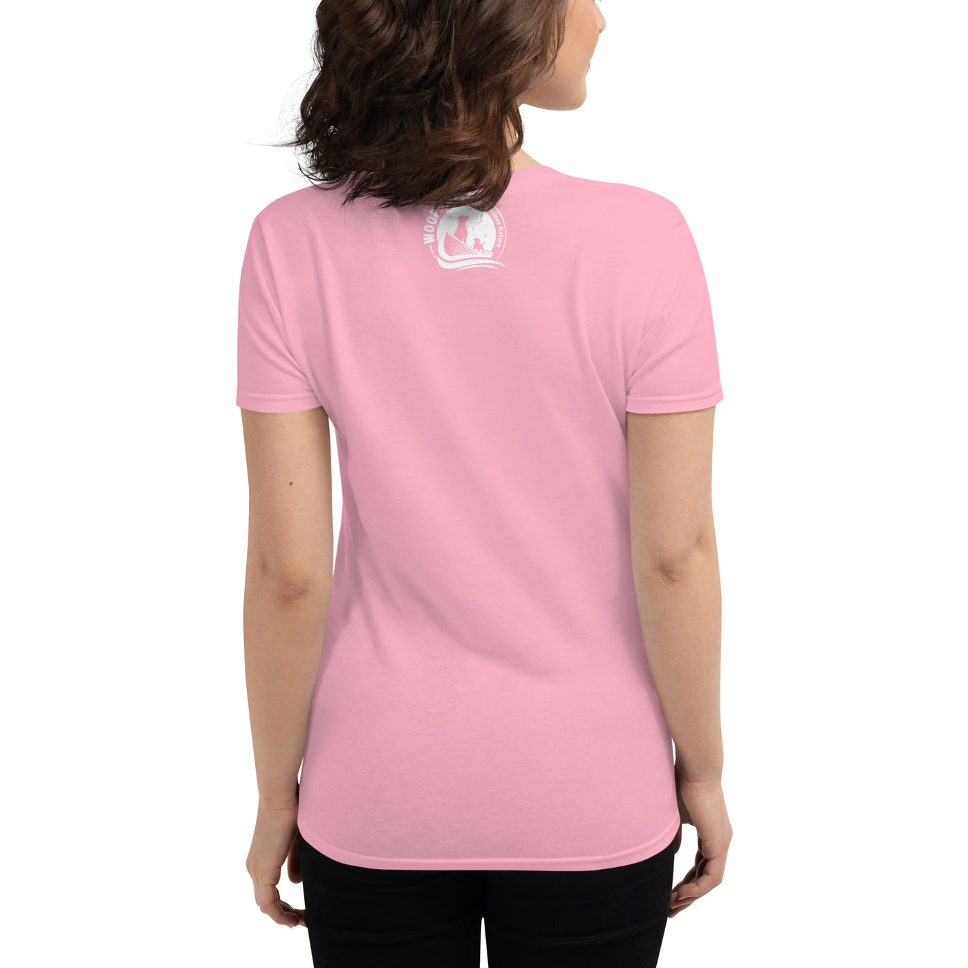 Women's short sleeve t-shirt | "Dogs > People" - Woof Creek Dog Wellness