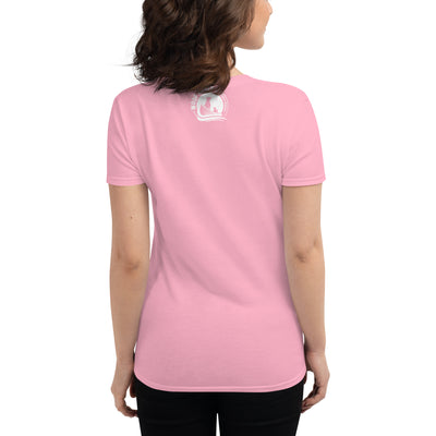 Women's short sleeve t-shirt | "Dogs > People" - Woof Creek Dog Wellness