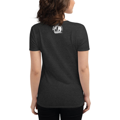 Women's short sleeve t-shirt | "Dogs > People" - Woof Creek Dog Wellness