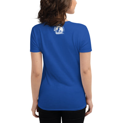 Women's short sleeve t-shirt | "Dogs > People" - Woof Creek Dog Wellness
