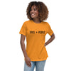 Women's Relaxed T-Shirt | "Dogs > People" - Woof Creek Dog Wellness