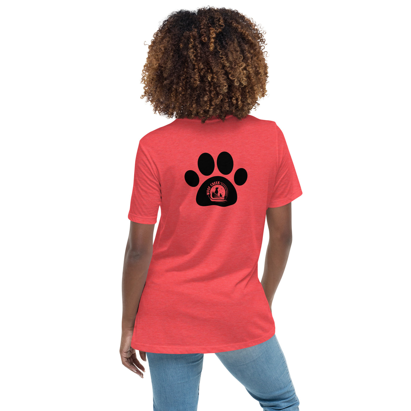 Women's Relaxed T-Shirt | "Dogs > People" - Woof Creek Dog Wellness