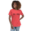 Women's Relaxed T-Shirt | "Dogs > People" - Woof Creek Dog Wellness
