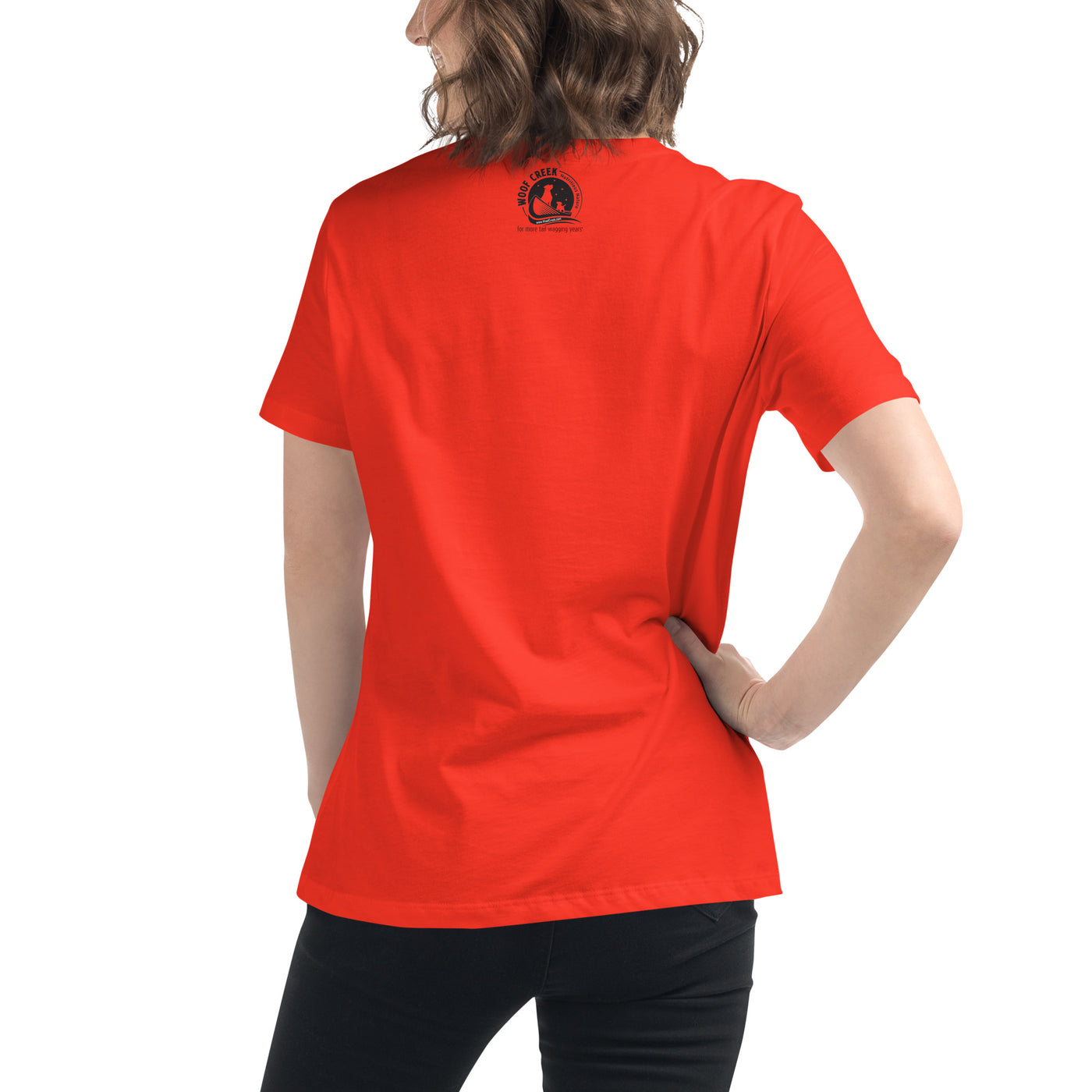 Women's Relaxed T-Shirt - Woof Creek Dog Wellness