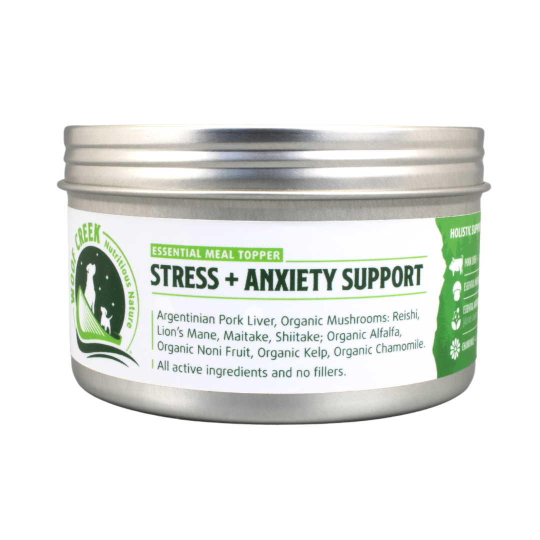 Stress + Anxiety Support | Essential Meal Topper for Dogs - Woof Creek Dog Wellness