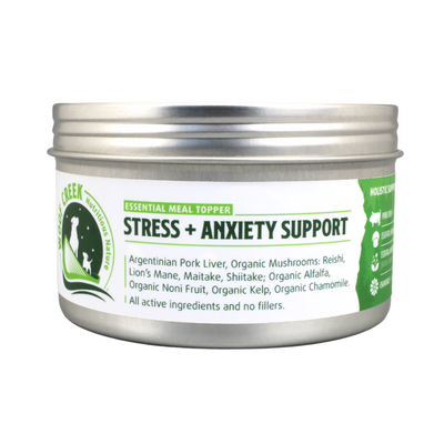 Stress + Anxiety Support | Essential Meal Topper for Dogs - Woof Creek Dog Wellness