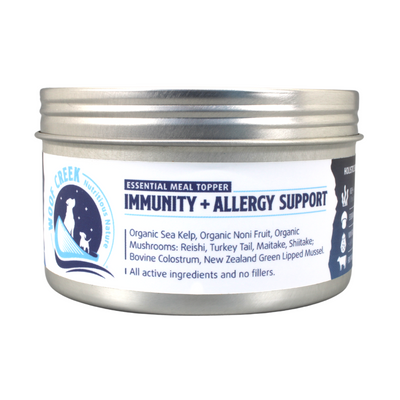 Immunity + Allergy Support | Essential Meal Topper for Dogs - Woof Creek Dog Wellness