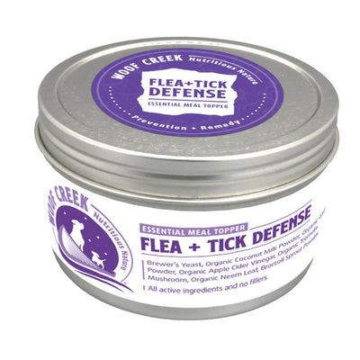 Flea + Tick Defense | Essential Meal Topper for Dogs - Woof Creek Dog Wellness