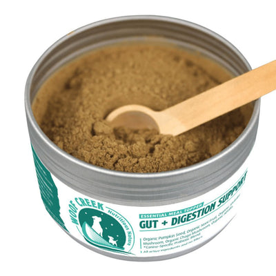 Gut + Digestion Support | Essential Pre/Probiotic + Post-biotic Meal Topper for Dogs - Woof Creek Dog Wellness