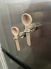 Magnetic Spoon Holder for Dosage Spoon of Essential Powder Toppers - Woof Creek Dog Wellness