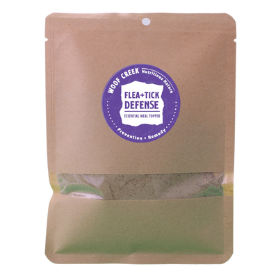 Essential Flea + Tick Defense Meal Topper Refill Pouch | Subscribe and Save - Woof Creek Dog Wellness