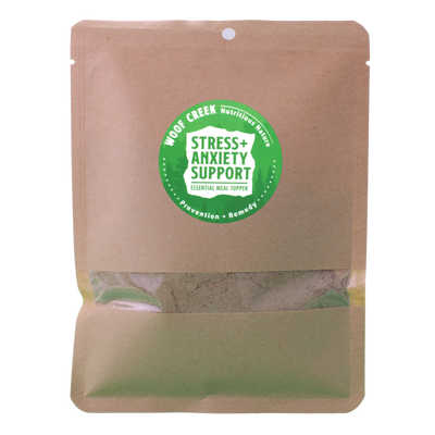 Essential Stress + Anxiety Support Meal Topper Refill Pouch | Subscribe and Save - Woof Creek Dog Wellness